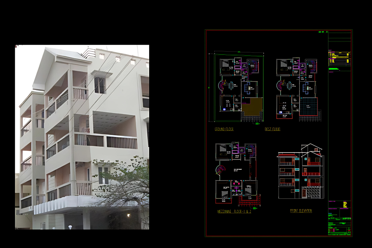 4-Story Bungalow - Mr. Ramprasad Tibrewale